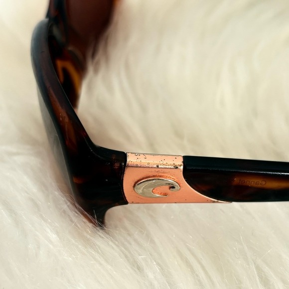 Costa Del Mar 6S9041 GANNET Sunglasses Brown Tortoise Ladies Oversized Shades - Picture 12 of 16